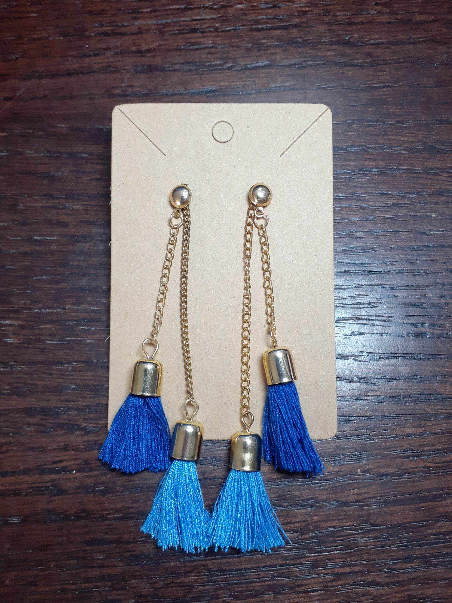 Bell Tassel Stud Dangles