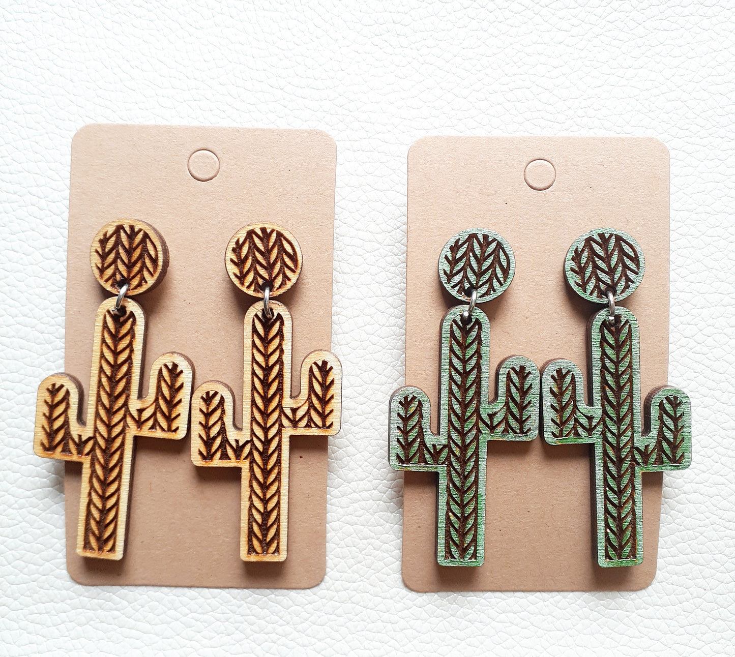 Cactus Dangle Wooden Set