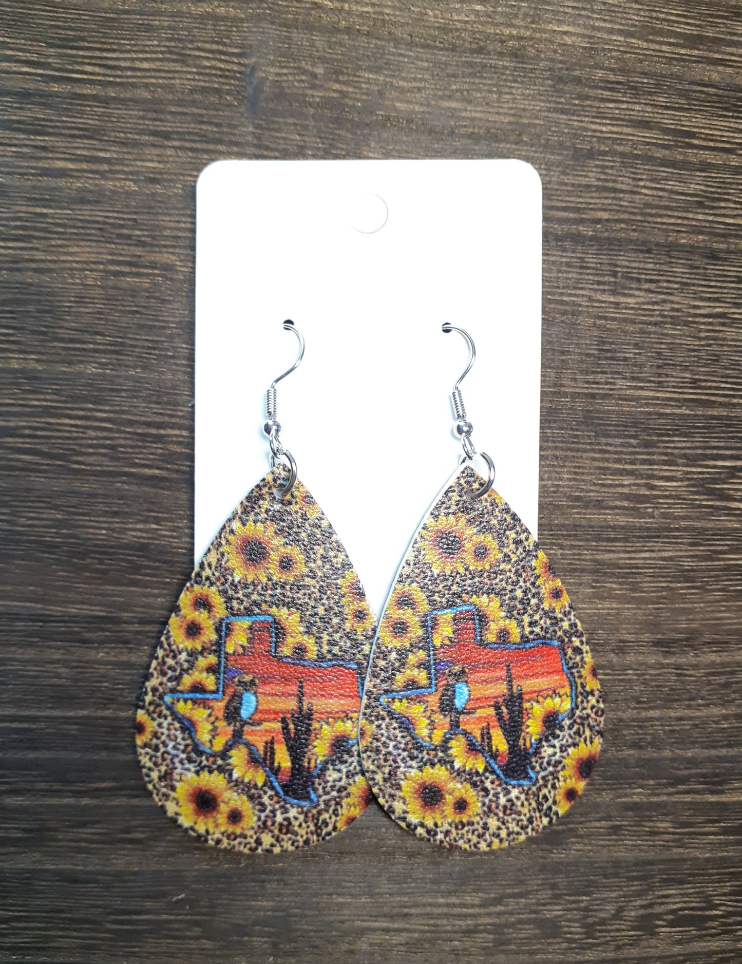 Texas Sunflower Sunset Drops