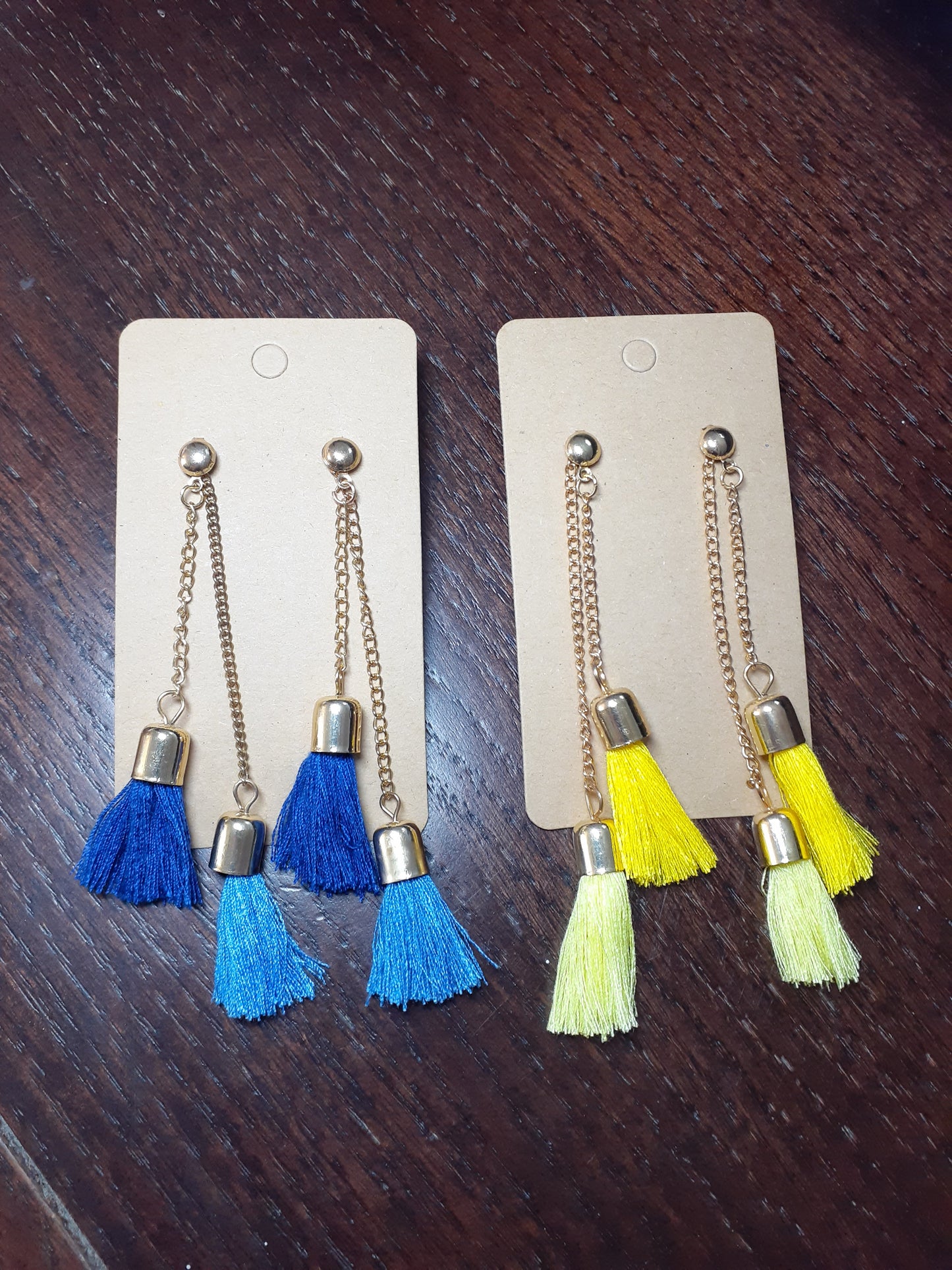 Bell Tassel Stud Dangles